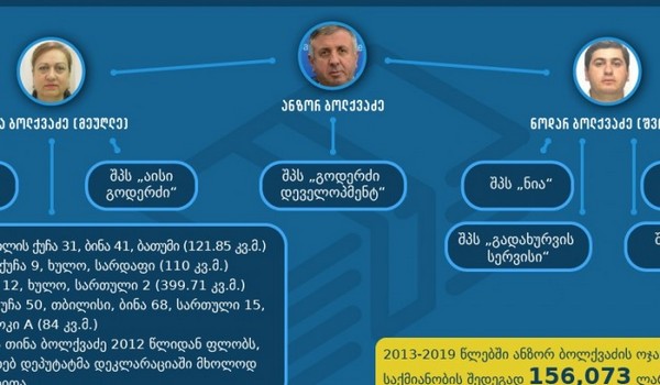 ოცნების მაჟორიტარი დეპუტატის დამალული ქონება - რა არ მიუთითა მაჟორიტარმა ბოლქვაძემ ქონებრივ დეკლარაციაში