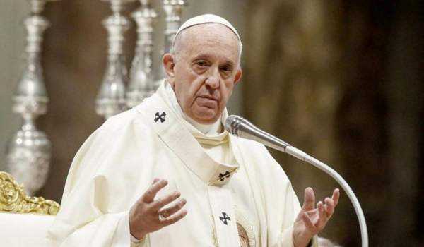 რომის პაპმა ბიბლიოთეკიდან ვიდეოხიდის მეშვეობით იქადაგა