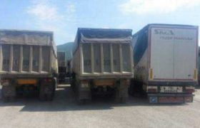 სურსათით დატვირთული სატვირთო მანქანები თბილისისკენ დაიძრნენ