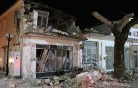 ძლიერი მიწისძვრა საბერძნეთის ქალაქ პარგაში, არიან დაზარალებულები ძლიერი მიწისძვრა საბერძნეთის ქალაქ პარგაში, არიან დაზარალებულები