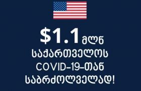 აშშ საქართველოს ჯანდაცვას 1,1 მილიონ დოლარს გადასცემს