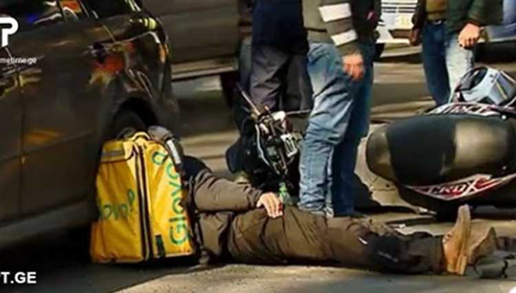 "როგორ მეგონა, რომ გადარჩებოდი" - გლოვოს კურიერი დიტო ხიჯაკაძე სკოლასთან მანქანამ გაიტანა