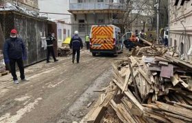 ლერმონტოვზე ავარიული შენობა ჩამოინგრა - 3 მუშა დაშავდა ლერმონტოვზე ავარიული შენობა ჩამოინგრა - 3 მუშა დაშავდა