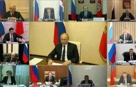 პუტინმა ვიდეო-კონფერენციის დროს აუშენებელი საავადმყოფო ჩაიბარა