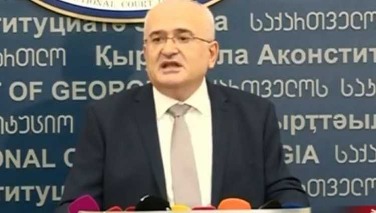 საკონსტიტუციო სასამართლოს თავმჯდომარედ მერაბ ტურავა აირჩიეს