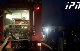 ვარკეთილში შერეული ბაზრობის ტერიტორიაზე ხანძარია ვარკეთილში შერეული ბაზრობის ტერიტორიაზე ხანძარია