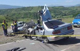 ახალციხესთან მანქანის მძღოლს გულის შეტევა დაემართა და სატვირთოს შეასკდა ახალციხესთან მანქანის მძღოლს გულის შეტევა დაემართა და სატვირთოს შეასკდა