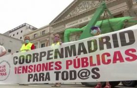 ესპანეთში საპენსიო მინიმუმის 1.084 ევრომდე გაზრდა მოითხოვეს ესპანეთში საპენსიო მინიმუმის 1.084 ევრომდე გაზრდა მოითხოვეს