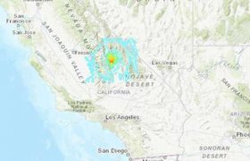 კალიფორნიაში 5.8 მაგნიტუდის სიმძლავრის მიწისძვრა მოხდა