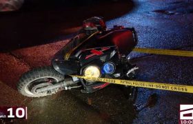 წერეთელზე მანქანა მოპედს დაეჯახა, რომელსაც არასრულწლოვანი მართავდა