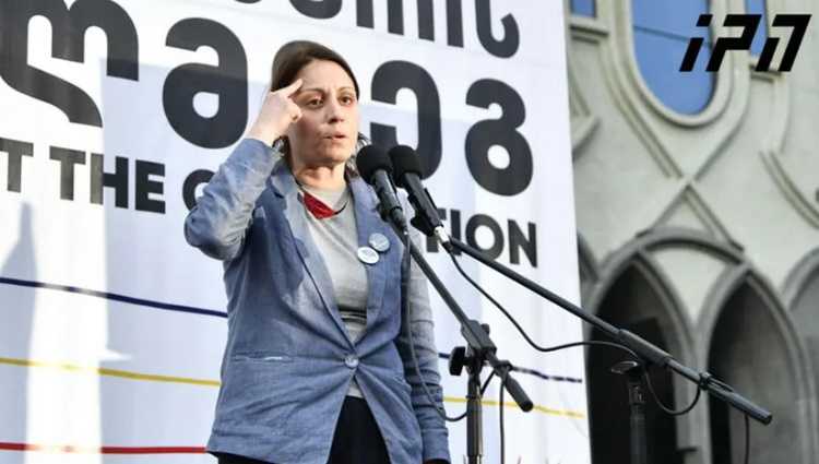 ელენე ხოშტარია - "გავრილოვს, კადიროვს და პუტინს საქართველოს წინაშე დაჩოქება მოგიწევთ!"
