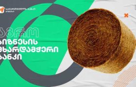 საქართველოს ბანკი აგრომიმართულების მხარდაჭერას განაგრძობს