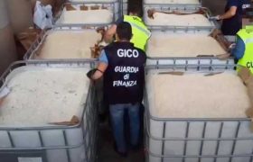 იტალიის პოლიციამ ისლამური სახელმწიფოს მიერ სირიაში წარმოებული 15.4 ტონა ამფეტამინი ამოიღო