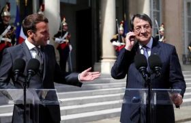 მაკრონმა კვიპროსს მხარი დაუჭირა და თურქეთისთვის სანქციები მოითხოვა მაკრონმა კვიპროსს მხარი დაუჭირა და თურქეთისთვის სანქციები მოითხოვა