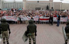 "გამოდი, სალაპარაკო გვაქვს!" - ბელარუსში ანტისამთავრობო აქციები გრძელდება "გამოდი, სალაპარაკო გვაქვს!" - ბელარუსში ანტისამთავრობო აქციები გრძელდება