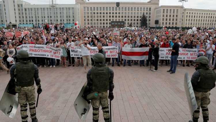 "გამოდი, სალაპარაკო გვაქვს!" - ბელარუსში ანტისამთავრობო აქციები გრძელდება