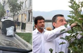 „ჭავჭავაძეზე ნაგავი ვერ გაუტანია და გორში ვაშლის ბაღებს ათვალიერებს ბატონი კალაძე“