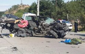 გორის ავტობანზე ნისანის ჯიპი ტრაილერს შეასკდა - 2 მამაკაცი დაიღუპა, 2 მძიმედ დაშავდა