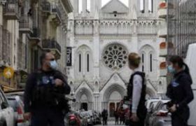 ნიცაში ნოტრ დამის ტაძარში თავდამსხმელმა 3 კაცი მოკლა ნიცაში ნოტრ დამის ტაძარში თავდამსხმელმა 3 კაცი მოკლა