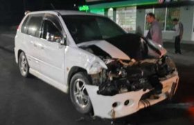 ლაგოდეხთან მიცუბიში ტრაქტორს დაეჯახა ლაგოდეხთან მიცუბიში ტრაქტორს დაეჯახა