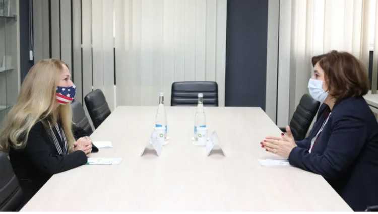 "აშშ-ის საელჩოდან გვყავს 75-ზე მეტი დამკვირვებელი" - კელი დეგნანი თამარ ჟვანიას შეხვდა