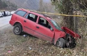 გორში 2 მანქანა შეეჯახა ერთმანეთს - ცოლ-ქმარი დაშავდა