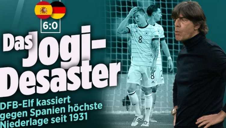 გერმანიის უდიდესი სირცხვილი - ესპანეთმა მას 6:0 მოუგო