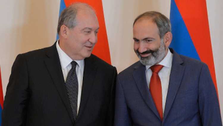 სომხეთის პრეზიდენტმა ფაშინიანს გადადგომა მოსთხოვა