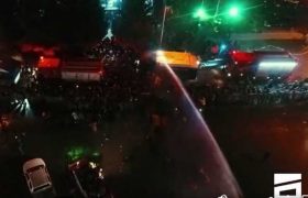 შსს-მ წყლის ჭავლი ცესკოსთან ისევ გამოიყენა