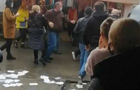 ხოფას ბაზრობაზე ოპოზიციას თავს დაესხნენ