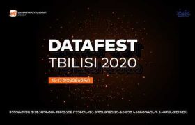 საქართველოს ბანკის მხარდაჭერით საერთაშორისო მონაცემთა ფესტივალი DataFest Tbilisi 2020 მიმდინარეობს