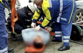 მძიმე ავარია თელავის ტრასაზე - 5 ადამიანი დაშავდა