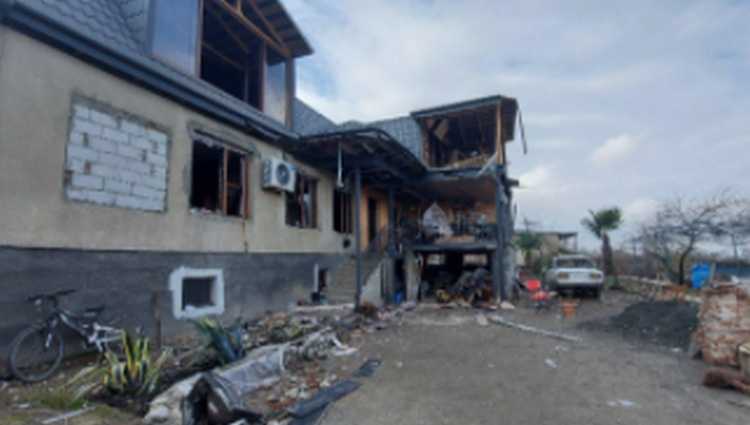 სიღნაღში სახლი აფეთქდა - დაშავდა 1 ქალი