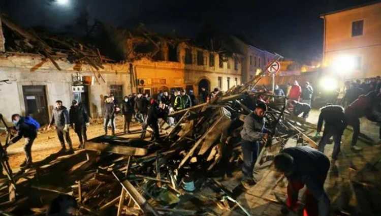 ხორვატიაში მიწისძვრის შედეგად 5 ადამიანი დაიღუპა, 20 დაშავდა