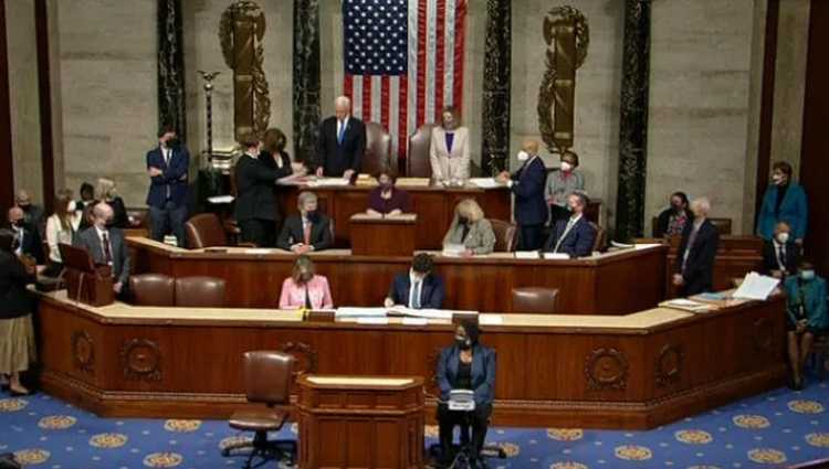 აშშ-ის კონგრესმა ჯო ბაიდენის გამარჯვება ოფიციალურად დაადასტურა