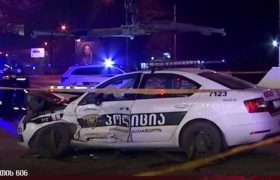 ლექსუსი საპატრულოს მანქანას დაეჯახა - ავარია სანაპიროზე