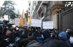 აქციაზე „ლელოს“ წევრები საბა ბუაძე და ირაკლი კურაძე დააკავეს