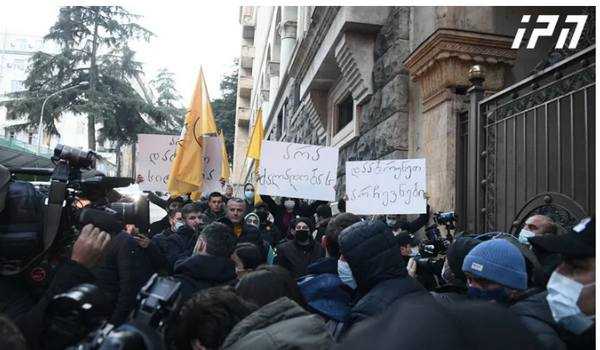 აქციაზე „ლელოს“ წევრები საბა ბუაძე და ირაკლი კურაძე დააკავეს