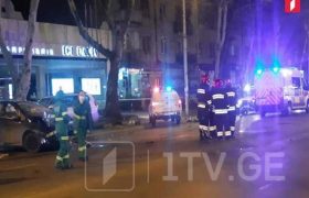 თბილისში წერეთელზე 3 ადამიანი დაიღუპა - 2 მანქანა ერთმანეთს შეასკდა