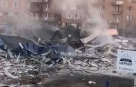 ვლადიკავკაზში სუპერმარკეტი მაგნიტი აფეთქდა