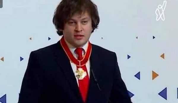 ირაკლი კობახიძე თავისუფლების საპარლამენტო ორდენით დაჯილდოვდა