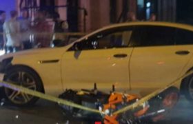 ყვარელში მანქანა მოტოციკლს შეეჯახა - 1 ადამიანი დაშავდა