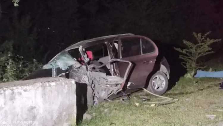 ლაგოდეხში ტრაილერი მანქანას დაეჯახა