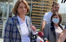 სალომე სამადაშვილი - "ნიკა მელია არის ძალიან მხნედ და კმაყოფილია, რომ გიორგი რურუა გათავისუფლდა" სალომე სამადაშვილი - "ნიკა მელია არის ძალიან მხნედ და კმაყოფილია, რომ გიორგი რურუა გათავისუფლდა"