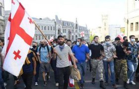 „ნამახვანჰესის“ მოწინააღმდეგეებმა რუსთაველის გამზირი გადაკეტეს „ნამახვანჰესის“ მოწინააღმდეგეებმა რუსთაველის გამზირი გადაკეტეს