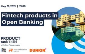 საქართველოს ბანკთან პარტნიორობით ProductTank Tbilisi-ის შეხვედრა გაიმართება