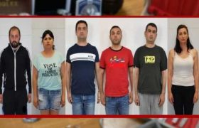 საბერძნეთში ქურდობისთვის დაკავებულ 6 ქართველს შორის 2 ქალია