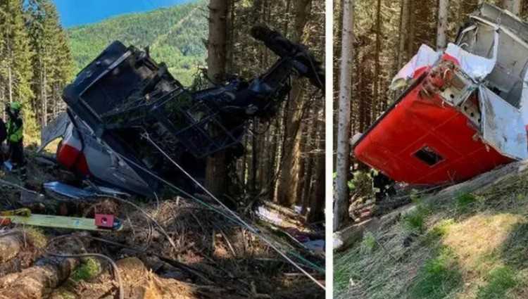 იტალიაში საბაგირო ჩამოვარდა - 8 ადამიანი დაიღუპა