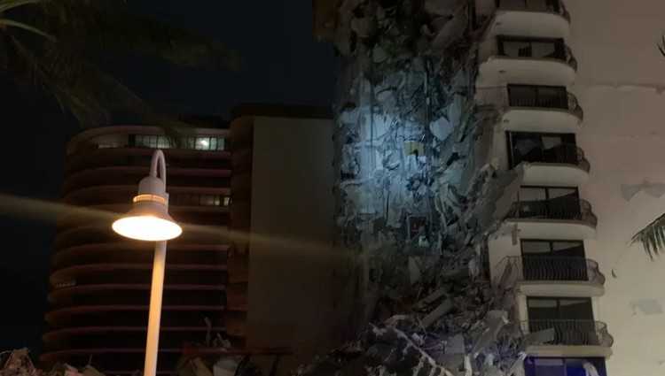 მაიამიში 12 სართულიანი შენობა ჩამოინგრა - 1 ადამიანი დაიღუპა, 8 დაშავდა