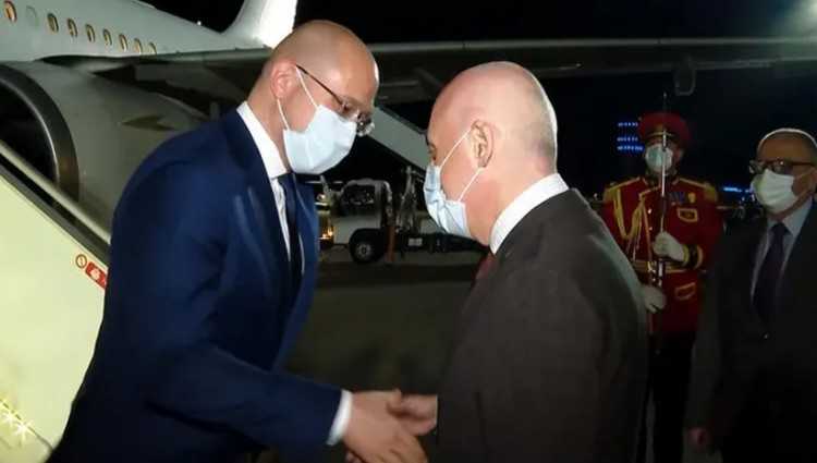 უკრაინის პრემიერი შმიგალი თბილისში ჩამოვიდა